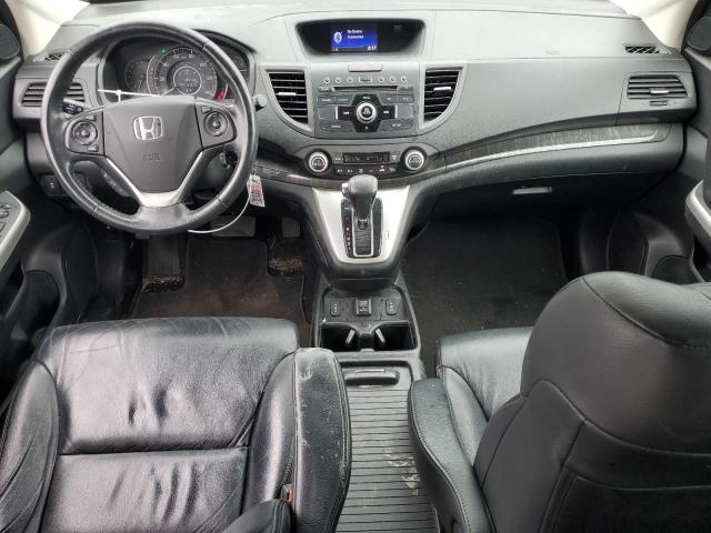 5J6RM4H70DL058628 - 2013 HONDA CR-V EXL ნაცრისფერი ფოტო 8