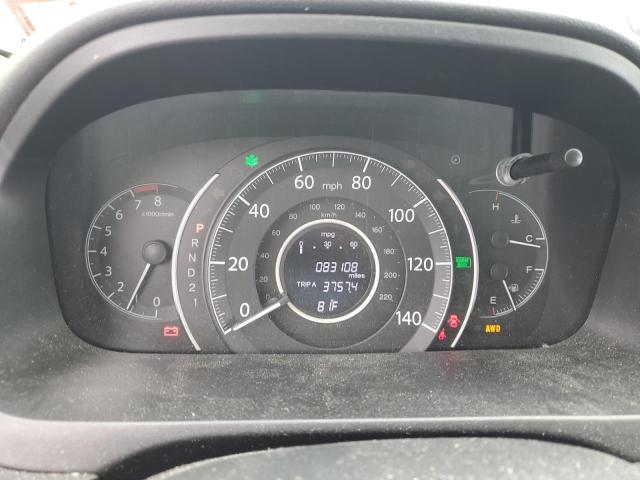 5J6RM4H70DL058628 - 2013 HONDA CR-V EXL ნაცრისფერი ფოტო 9