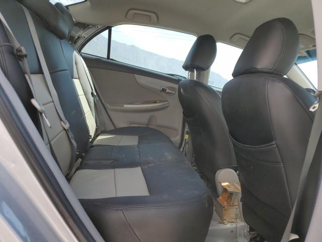 2T1BU4EE4BC693608 - 2011 TOYOTA COROLLA BASE SILVER photo 10