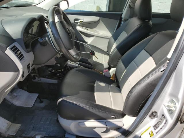 2T1BU4EE4BC693608 - 2011 TOYOTA COROLLA BASE SILVER photo 7