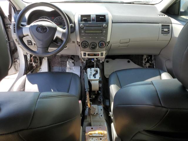 2T1BU4EE4BC693608 - 2011 TOYOTA COROLLA BASE SILVER photo 8
