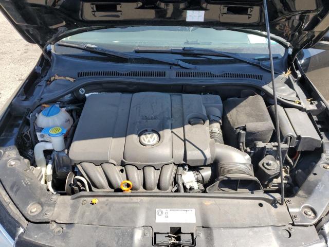 3VWDZ7AJ1BM333845 - 2011 VOLKSWAGEN JETTA SE 黑色 照片 11