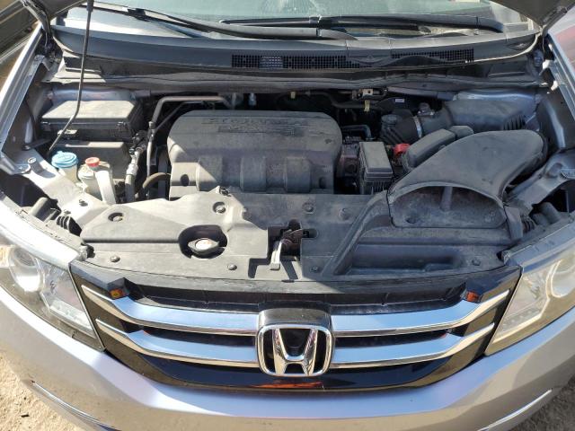 5FNRL5H33HB018564 - 2017 HONDA ODYSSEY SE SILVER photo 12