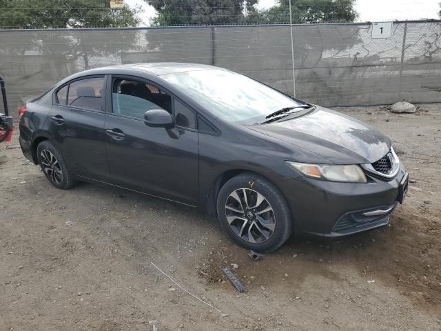 19XFB2F84DE270049 - 2013 HONDA CIVIC EX BROWN photo 4