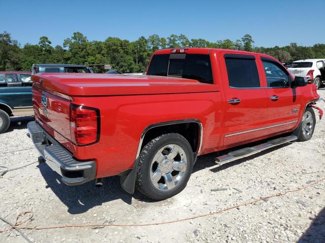 3GCPCSEC2EG201471 - 2014 CHEVROLET SILVERADO C1500 LTZ RED photo 3