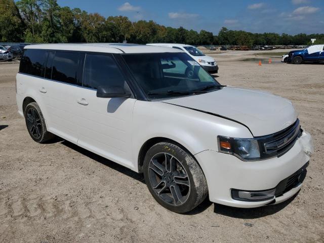 2FMGK5C82EBD22244 - 2014 FORD FLEX SEL WHITE photo 4