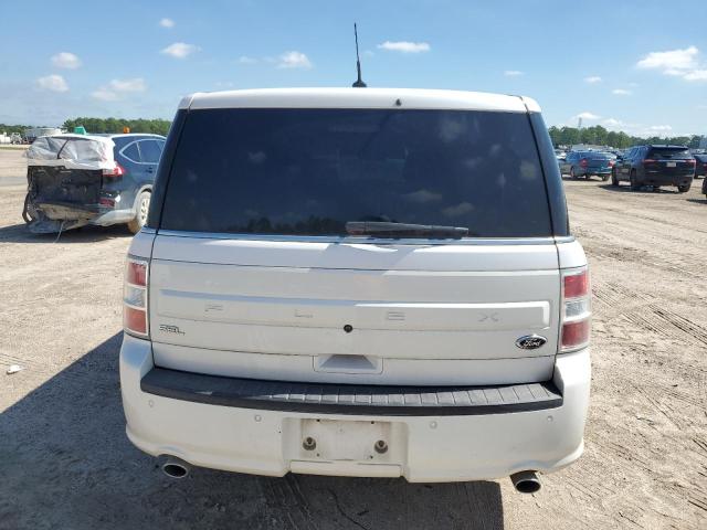 2FMGK5C82EBD22244 - 2014 FORD FLEX SEL WHITE photo 6