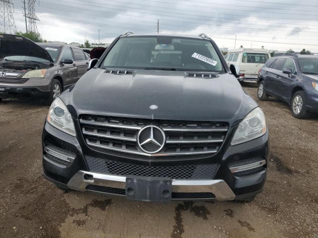 4JGDA5HB3CA029505 - 2012 MERCEDES-BENZ ML 350 4MATIC BLACK photo 5