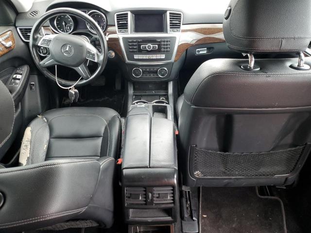 4JGDA5HB3CA029505 - 2012 MERCEDES-BENZ ML 350 4MATIC BLACK photo 8