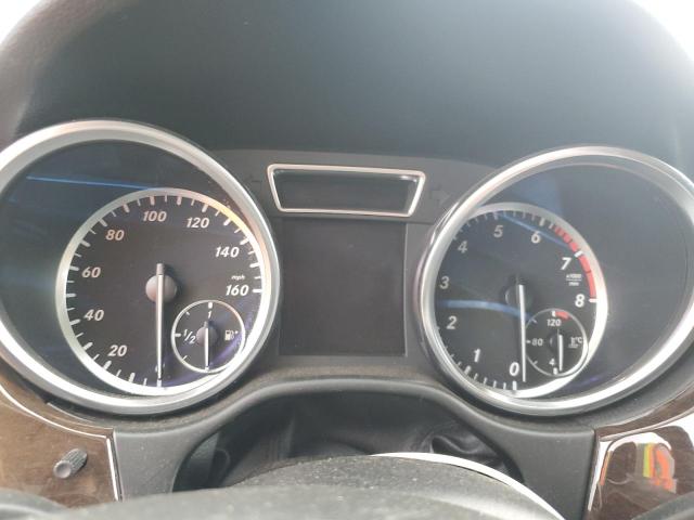 4JGDA5HB3CA029505 - 2012 MERCEDES-BENZ ML 350 4MATIC BLACK photo 9