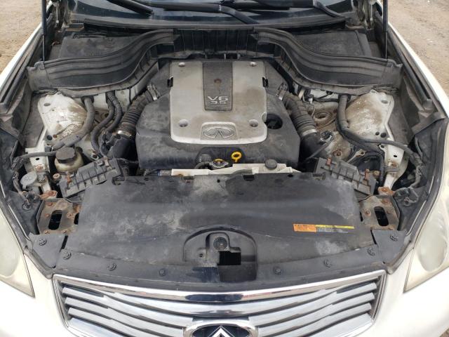 JNKAJ09F58M359775 - 2008 INFINITI EX35 BASE თეთრი ფოტო 11