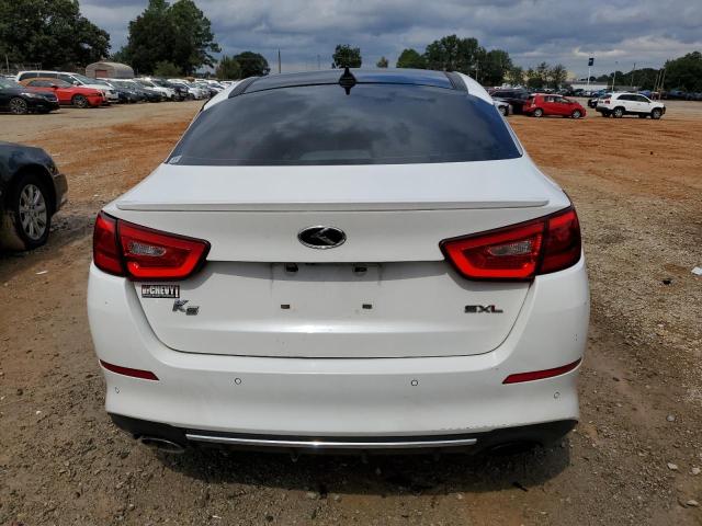 5XXGR4A60FG429953 - 2015 KIA OPTIMA SX WHITE photo 6