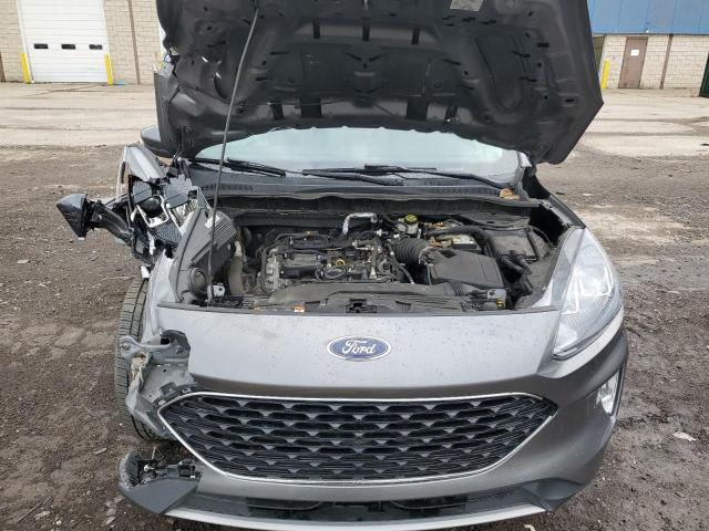 1FMCU9H69MUB25572 - 2021 FORD ESCAPE SEL GRAY photo 11