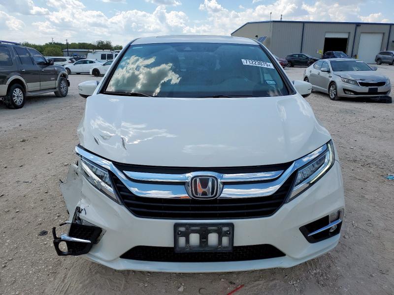5FNRL6H82KB005409 - 2019 HONDA ODYSSEY TOURING WHITE photo 5