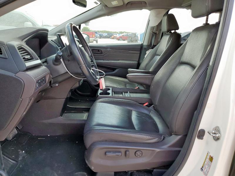 5FNRL6H82KB005409 - 2019 HONDA ODYSSEY TOURING WHITE photo 7