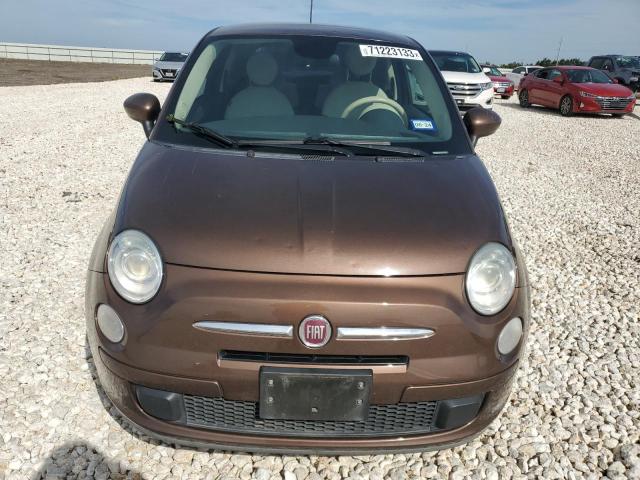 3C3CFFAR1ET168191 - 2014 FIAT 500 POP BROWN photo 5