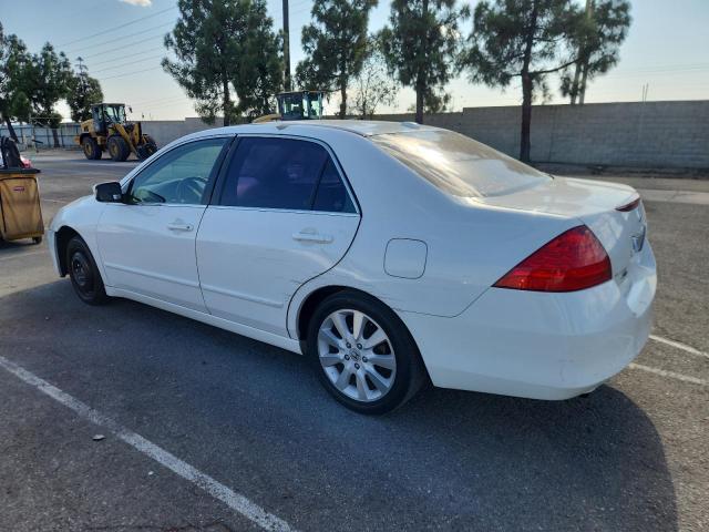 1HGCM66547A103080 - 2007 HONDA ACCORD EX WHITE photo 2