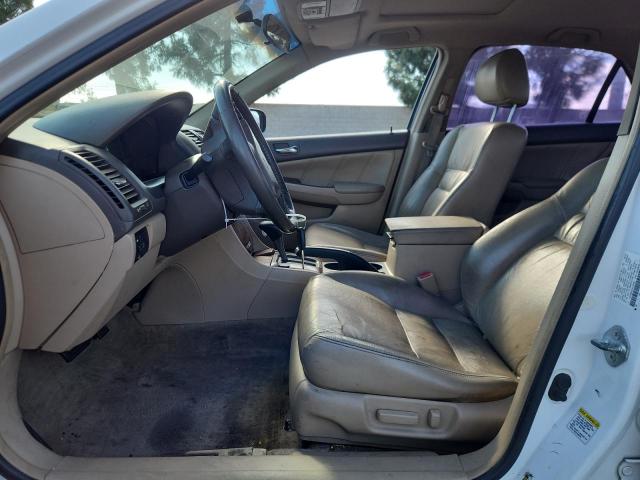 1HGCM66547A103080 - 2007 HONDA ACCORD EX WHITE photo 7