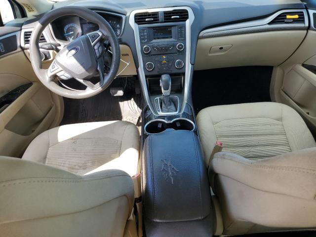 3FA6P0H76GR250382 - 2016 FORD FUSION SE BLACK photo 8