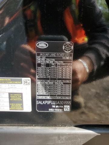 SALKP9FU2SA301555 - 2025 LAND ROVER RANGE ROVE SE BLACK photo 14