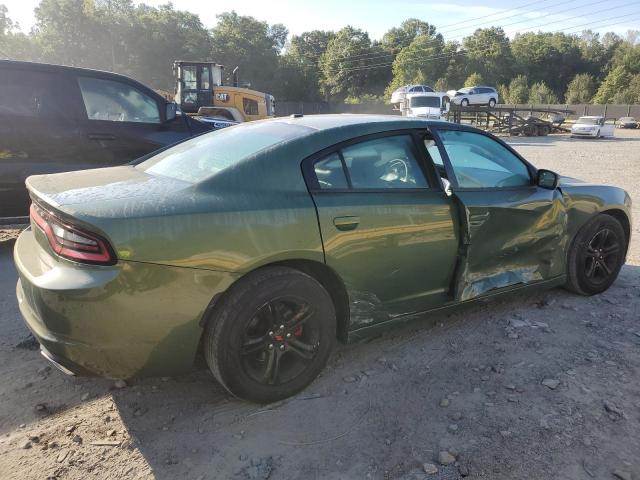 2C3CDXBGXKH656732 - 2019 DODGE CHARGER SXT GREEN photo 3