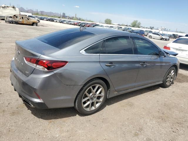 5NPE34ABXJH670759 - 2018 HYUNDAI SONATA SPORT فحمي صورة 3