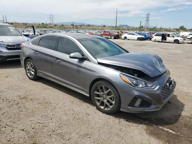 5NPE34ABXJH670759 - 2018 HYUNDAI SONATA SPORT فحمي صورة 4