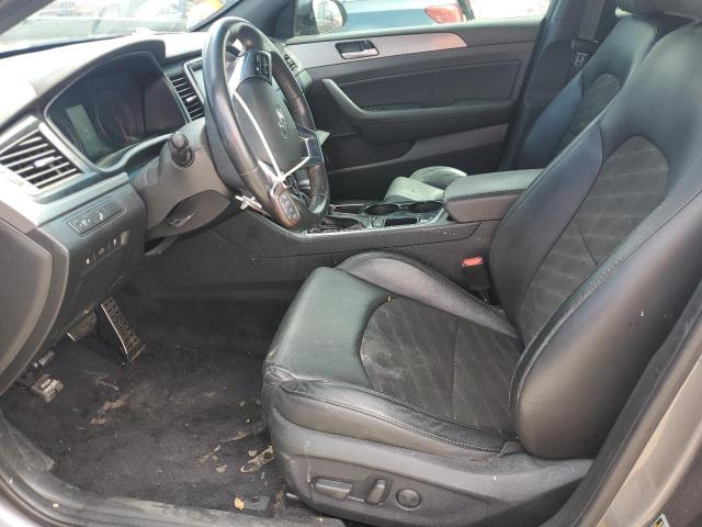 5NPE34ABXJH670759 - 2018 HYUNDAI SONATA SPORT فحمي صورة 7