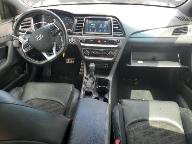 5NPE34ABXJH670759 - 2018 HYUNDAI SONATA SPORT فحمي صورة 8