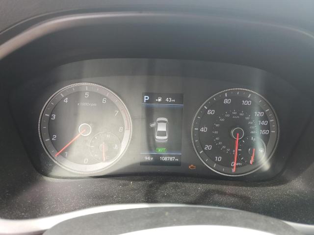 5NPE34ABXJH670759 - 2018 HYUNDAI SONATA SPORT فحمي صورة 9