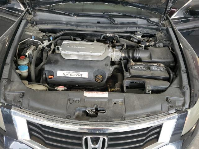 1HGCP368X8A000974 - 2008 HONDA ACCORD EXL BLACK photo 11