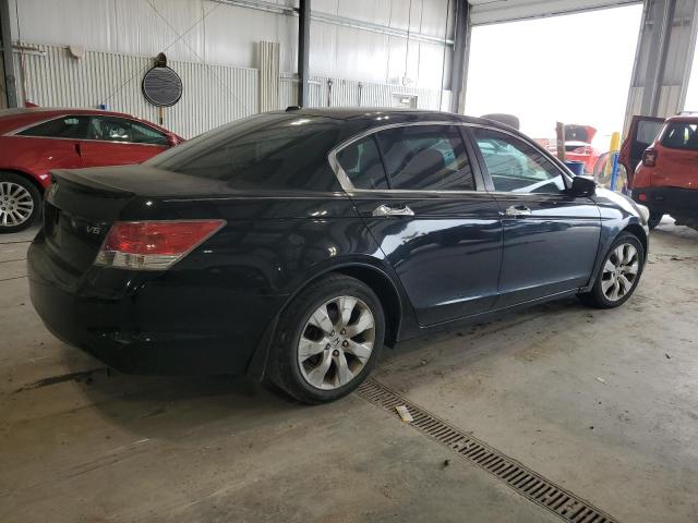 1HGCP368X8A000974 - 2008 HONDA ACCORD EXL BLACK photo 3