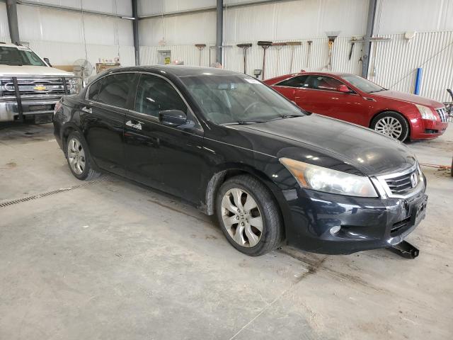 1HGCP368X8A000974 - 2008 HONDA ACCORD EXL BLACK photo 4