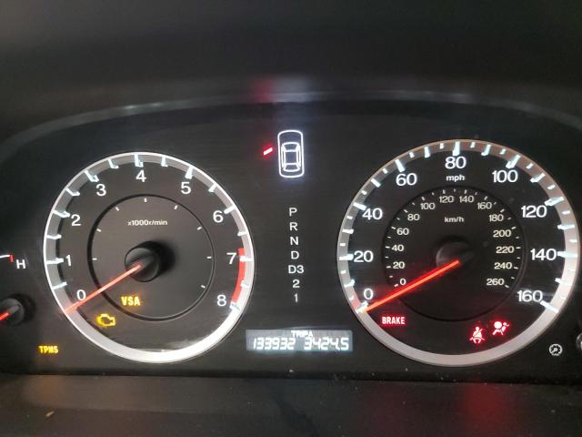 1HGCP368X8A000974 - 2008 HONDA ACCORD EXL BLACK photo 9