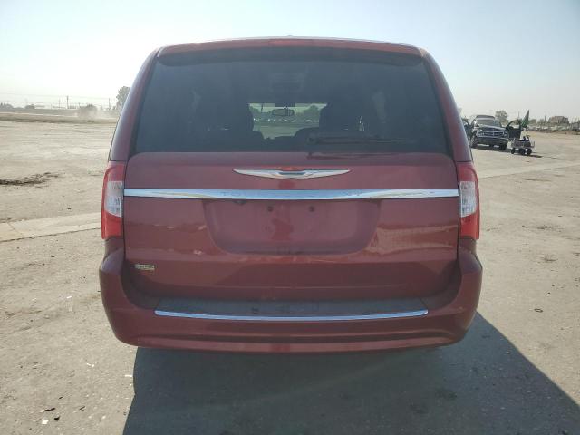 2C4RC1BG9ER342316 - 2014 CHRYSLER TOWN & COU TOURING MAROON photo 6