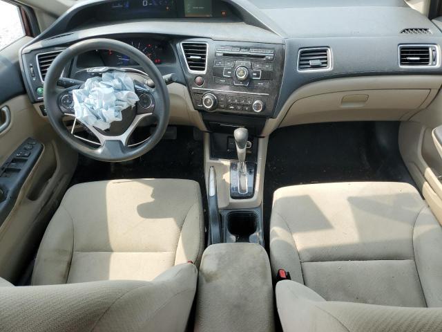 19XFB2F54DE039352 - 2013 HONDA CIVIC LX ბურგუნდია ფოტო 8