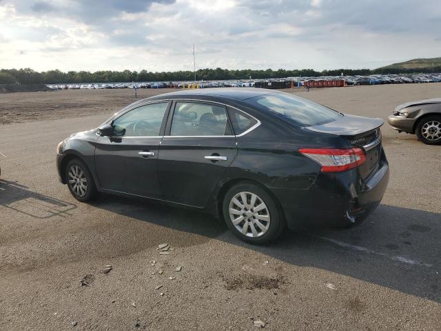 3N1AB7AP0DL723541 - 2013 NISSAN SENTRA S BLACK photo 2