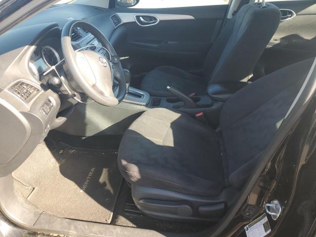 3N1AB7AP0DL723541 - 2013 NISSAN SENTRA S BLACK photo 7