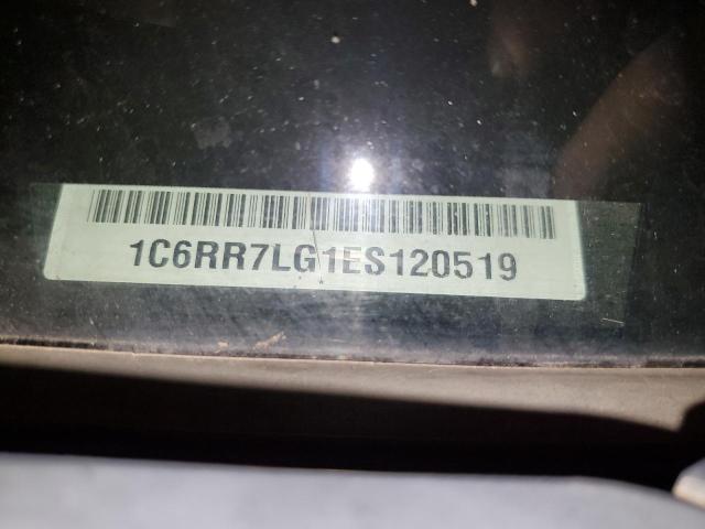 1C6RR7LG1ES120519 - 2014 RAM 1500 SLT BLACK photo 12