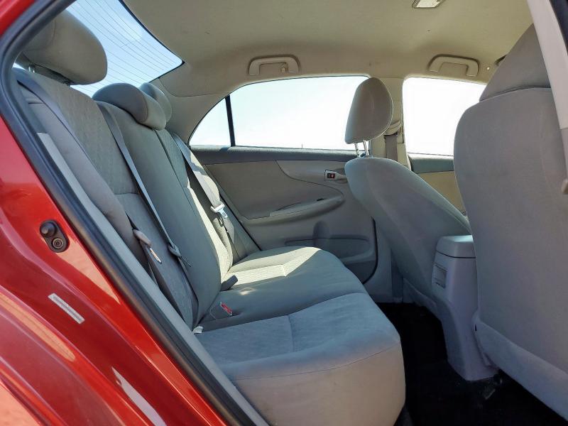 1NXBU40E49Z100264 - 2009 TOYOTA COROLLA BASE წითელი ფოტო 10