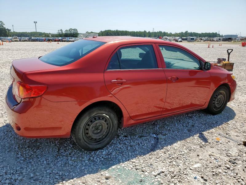 1NXBU40E49Z100264 - 2009 TOYOTA COROLLA BASE წითელი ფოტო 3