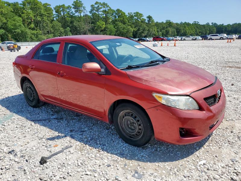 1NXBU40E49Z100264 - 2009 TOYOTA COROLLA BASE წითელი ფოტო 4