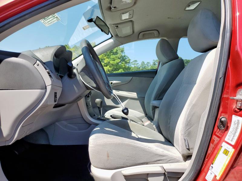 1NXBU40E49Z100264 - 2009 TOYOTA COROLLA BASE წითელი ფოტო 7