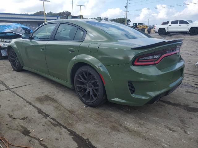 2C3CDXGJ2LH144839 - 2020 DODGE CHARGER SCAT PACK GREEN photo 2