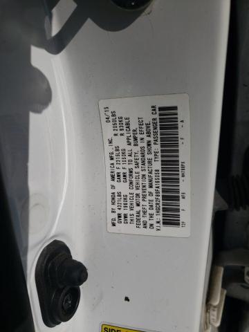 1HGCR2F89FA165058 - 2015 HONDA ACCORD EXL WHITE photo 12