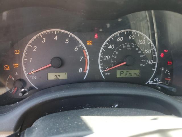 2T1BU4EE6BC701529 - 2011 TOYOTA COROLLA BASE رمادي صورة 9