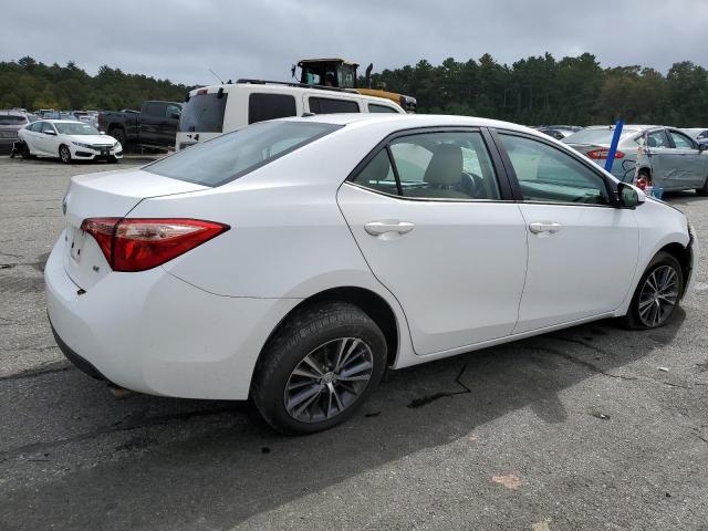 2T1BURHEXJC033337 - 2018 TOYOTA COROLLA L WHITE photo 3