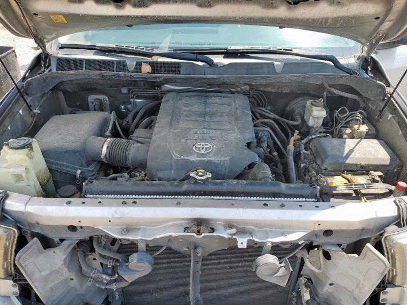 5TFRM5F19DX062924 - 2013 TOYOTA TUNDRA DOUBLE CAB SR5 SILVER photo 11