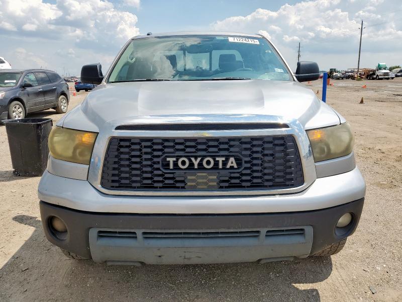 5TFRM5F19DX062924 - 2013 TOYOTA TUNDRA DOUBLE CAB SR5 SILVER photo 5