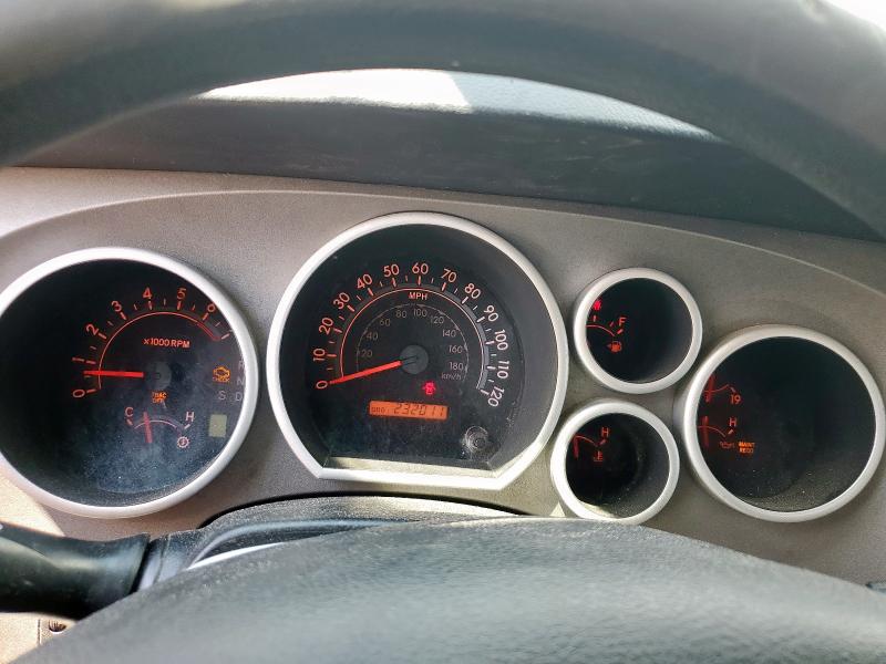 5TFRM5F19DX062924 - 2013 TOYOTA TUNDRA DOUBLE CAB SR5 SILVER photo 9